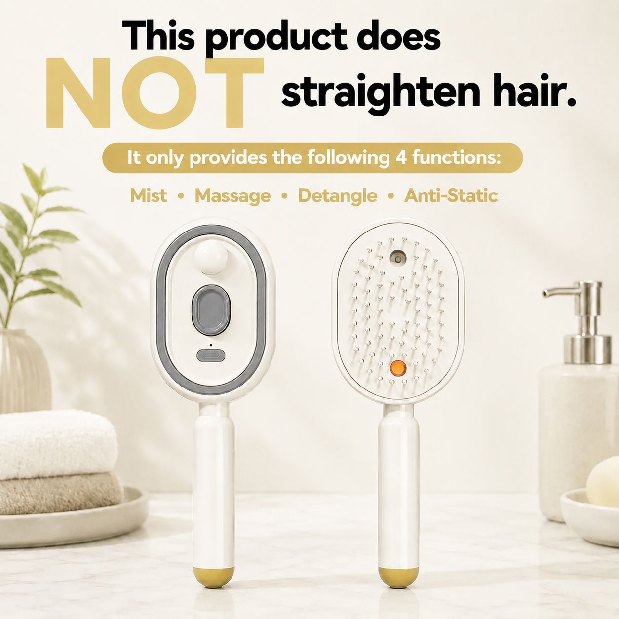 Electric Spray Air Cushion Massage Comb
