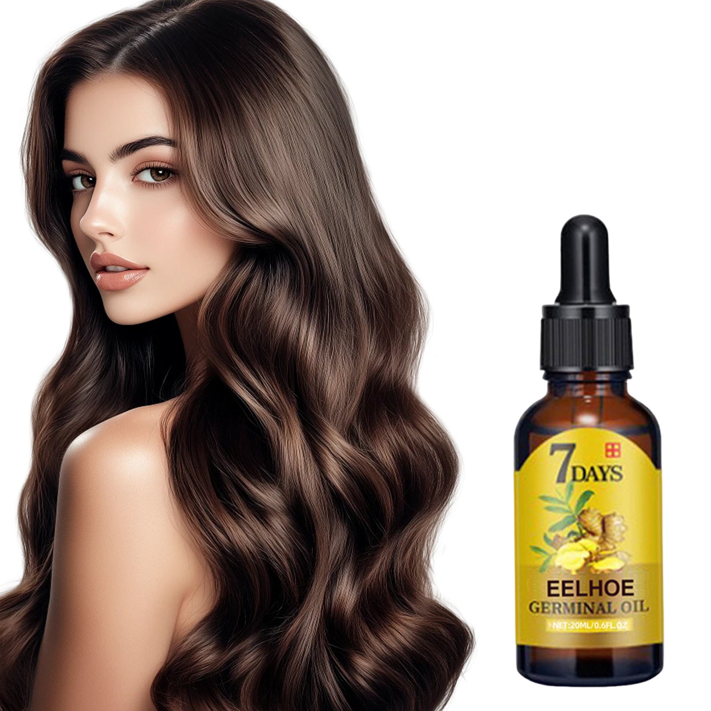 Ginger Hair Oil – Hydrate & Repair Dry Hair
