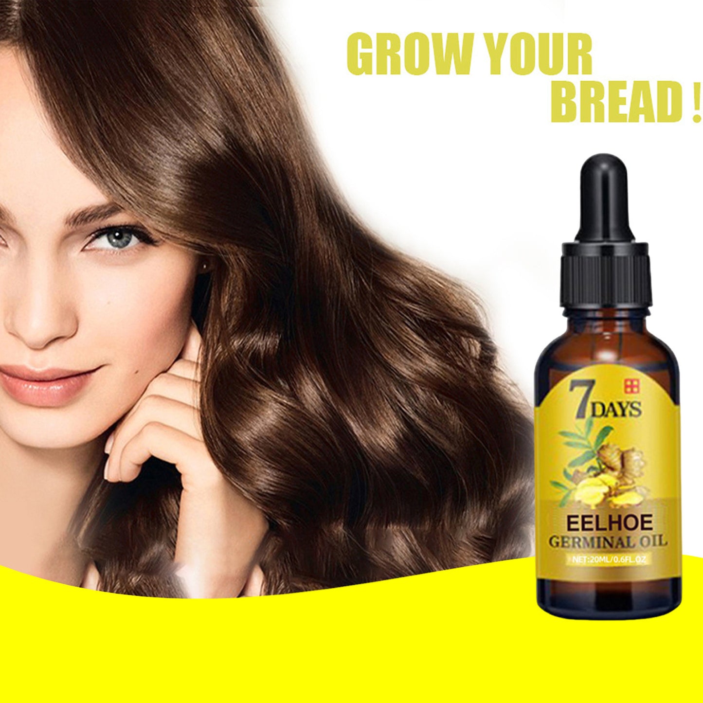 Ginger Hair Oil – Hydrate & Repair Dry Hair