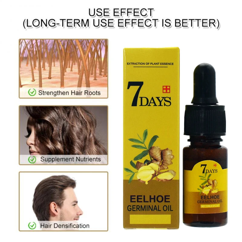 Ginger Hair Oil – Hydrate & Repair Dry Hair