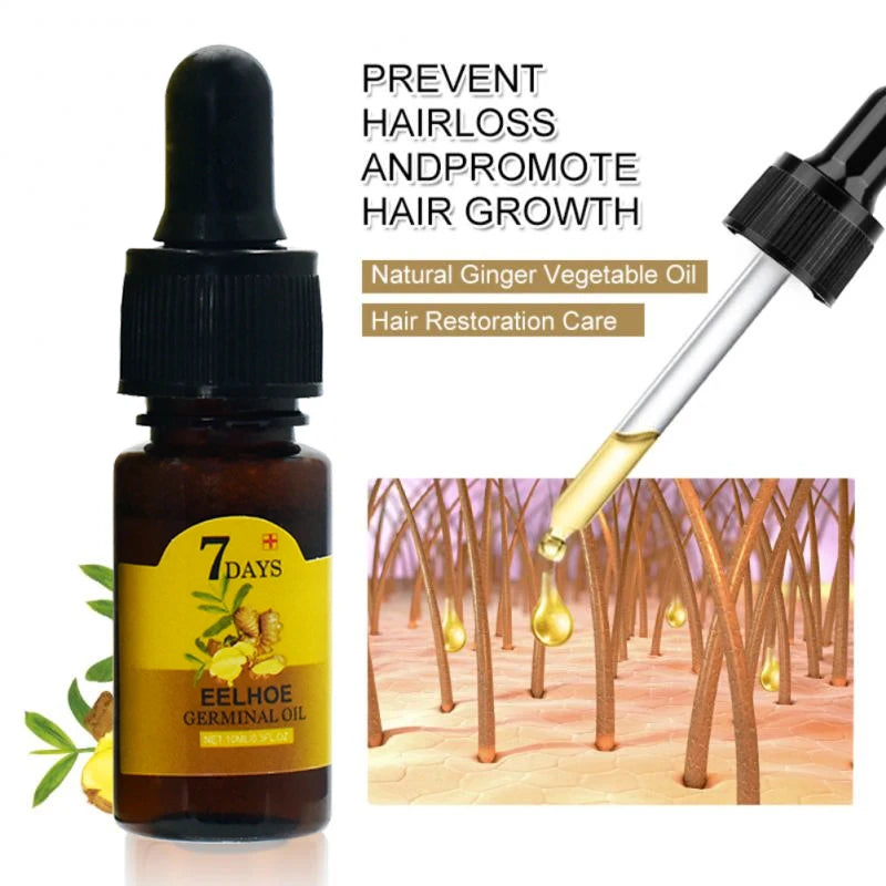 Ginger Hair Oil – Hydrate & Repair Dry Hair