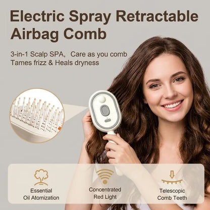 Electric Spray Air Cushion Massage Comb