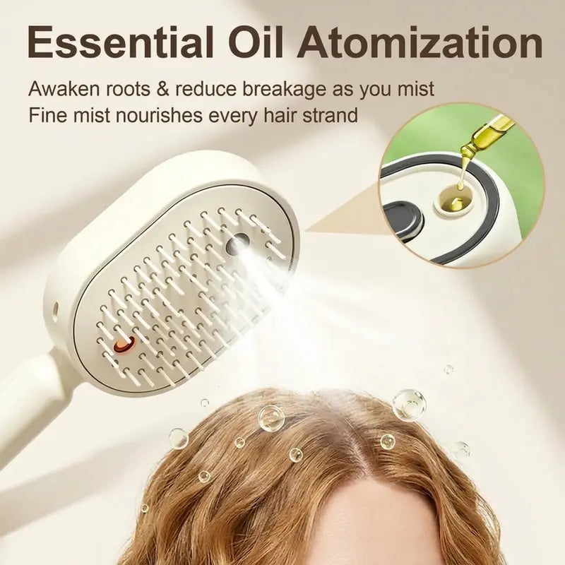 Electric Spray Air Cushion Massage Comb