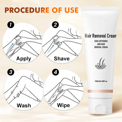 Painless Body Hair Removal Cream